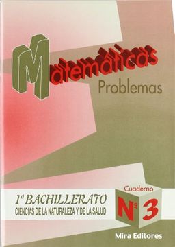 portada Problemas matematicas nº3 (c.naturales) bachillerato