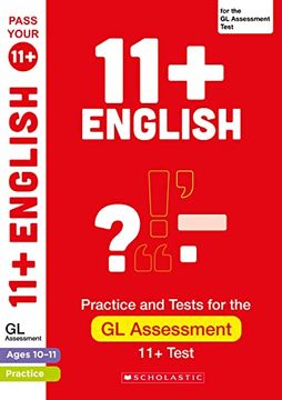 portada 11+ English Practice and Test for the gl Assessment Ages 10-11 (en Inglés)