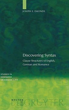 portada Discovering Syntax (Studies in Generative Grammar) 