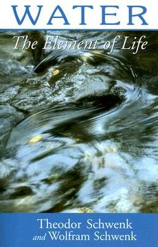 portada water: the element of life (en Inglés)