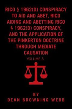 portada RICO Conspiracy Law and the Pinkerton Doctrine: Volume 3 (en Inglés)