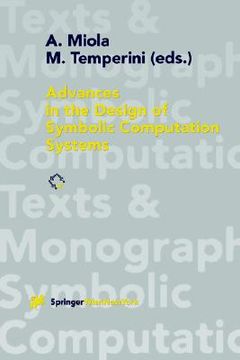 portada advances in the design of symbolic computation systems (en Inglés)