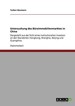 portada Untersuchung des Büroimmobilienmarktes in China (German Edition)