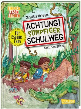 portada Achtung! Achtung! Sumpfiger Schulweg (en Alemán)