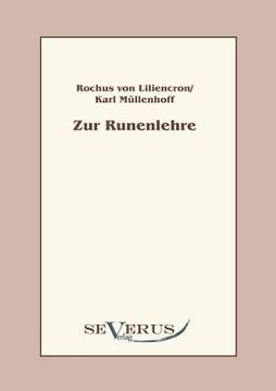 portada zur runenlehre,zwei abhandlungen (en Alemán)