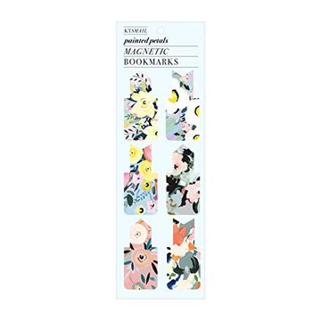portada Painted Petals Magnetic Bookmark (in English)