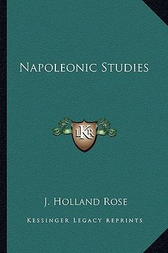 portada napoleonic studies (en Inglés)