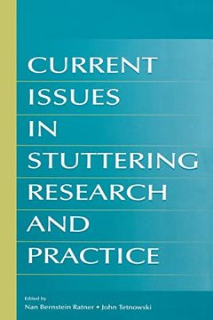 portada Current Issues in Stuttering Research and Practice (en Inglés)
