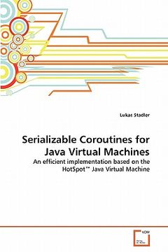 portada serializable coroutines for java virtual machines (en Inglés)