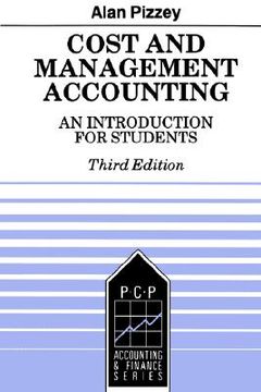 portada cost and management accounting: an introduction for students (en Inglés)