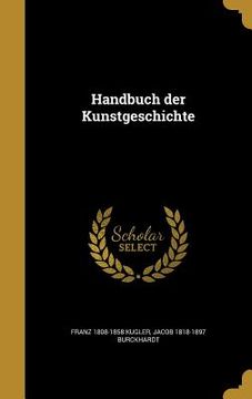 portada Handbuch der Kunstgeschichte (en Alemán)