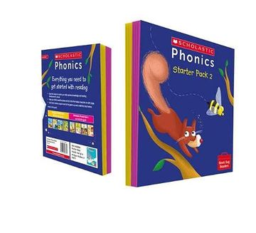 portada Phonics Readers: Starter Pack 2. Decodable Phonic Reader for Ages 4-6 Exactly Matches Little Wandle Letters and Sounds Revised - ff ll ss j v w x y z zz qu ch sh th ng nk (Phonics Book bag Readers) (en Inglés)