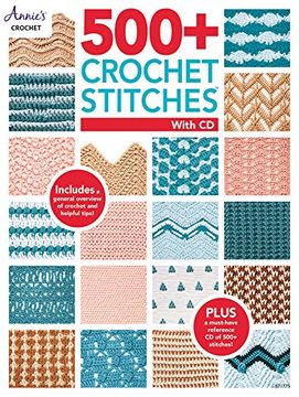 portada 500+ Crochet Stitches: Includes cd With our Most Popular Stitch Books (in English)