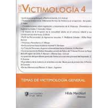 portada victimología 4 Temas de victimología general (in Spanish)