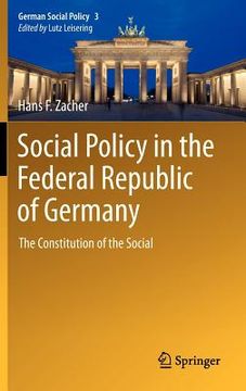 social policy in the federal republic of germany