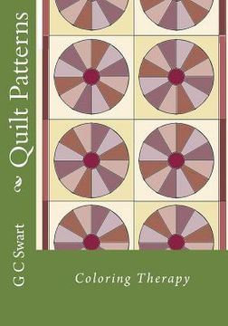 portada Quilt Patterns: Coloring Therapy (en Inglés)