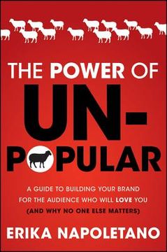 portada the power of unpopular: a guide to building your brand for the audience who will love you (and why no one else matters) (in English)