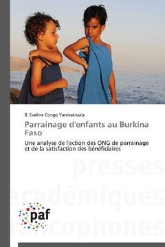 portada Parrainage D'Enfants Au Burkina Faso