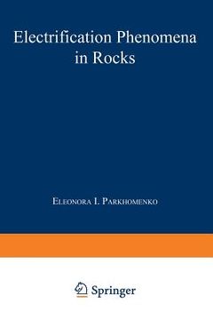 portada Electrification Phenomena in Rocks (en Inglés)
