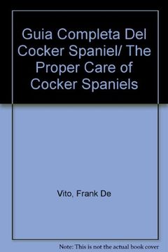 portada Guia completa del cocker spaniel (in Spanish)