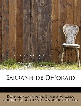 portada Earrann de Dh'oraid (en Gaélico Escocés)