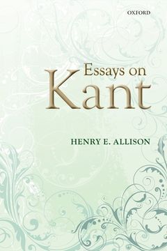 portada Essays on Kant (en Inglés)