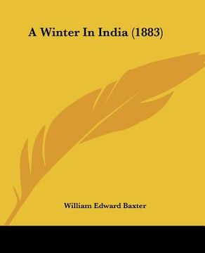 portada a winter in india (1883) (en Inglés)