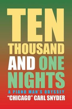 portada Ten Thousand and One Nights: A Piano Man's Odyssey (en Inglés)