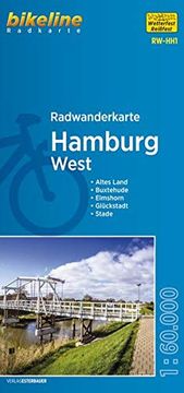 portada Radwanderkarte Hamburg West 1: 60 000 Rw-Hh1 (en Alemán)