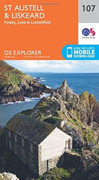 portada St.Austell, Liskeard, Fowey, Looe and Lostwithiel (OS Explorer Map)