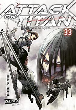 portada Attack on Titan 33: Atemberaubende Fantasy-Action im Kampf Gegen Grauenhafte Titanen (in German)