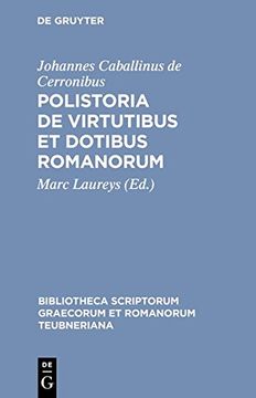 portada Polistoria De Virtutibus Et CB (Bibliotheca Teubneriana)