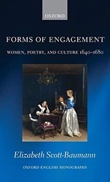 portada Forms of Engagement: Women, Poetry and Culture 1640-1680 (Oxford English Monographs) 