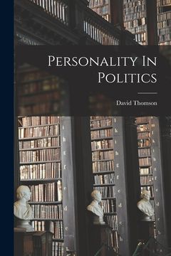 portada Personality In Politics (en Inglés)