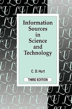 portada information sources in science and technology: third edition (en Inglés)