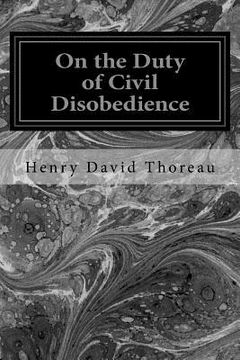 portada On the Duty of Civil Disobedience (en Inglés)