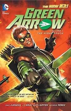 portada Green Arrow Vol. 1: The Midas Touch (The new 52) (in English)
