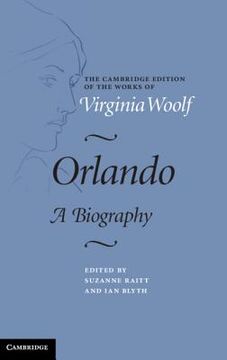 portada Orlando: A Biography (The Cambridge Edition of the Works of Virginia Woolf) (en Inglés)