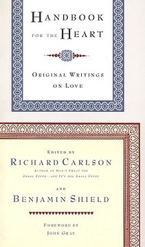 portada handbook for the heart: original writings on love (in English)