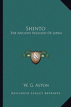 portada shinto: the ancient religion of japan (en Inglés)