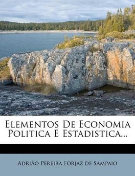 portada Elementos de Economia Politica E Estadistica... (en Portugués)