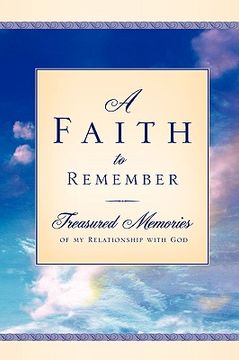 portada a faith to remember (en Inglés)