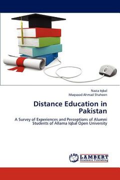 portada distance education in pakistan (en Inglés)