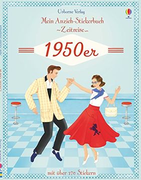 portada Mein Anzieh-Stickerbuch Zeitreise: 1950Er (in German)
