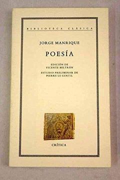 portada Poesi? A (Biblioteca Cla? Sica) (Spanish Edition)