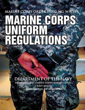 portada Marine Corps Order P1020.34g W/Ch (en Inglés)