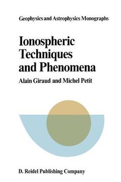 portada Ionospheric Techniques and Phenomena (in English)