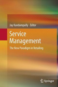 portada Service Management: The New Paradigm in Retailing (en Inglés)