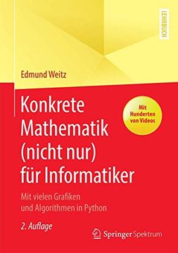 portada Konkrete Mathematik Nicht nur fr Informatiker mit Vielen Grafiken und Algorithmen in Python (en Alemán)