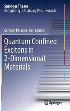 portada Quantum Confined Excitons in 2-Dimensional Materials (Springer Theses) (en Inglés)
